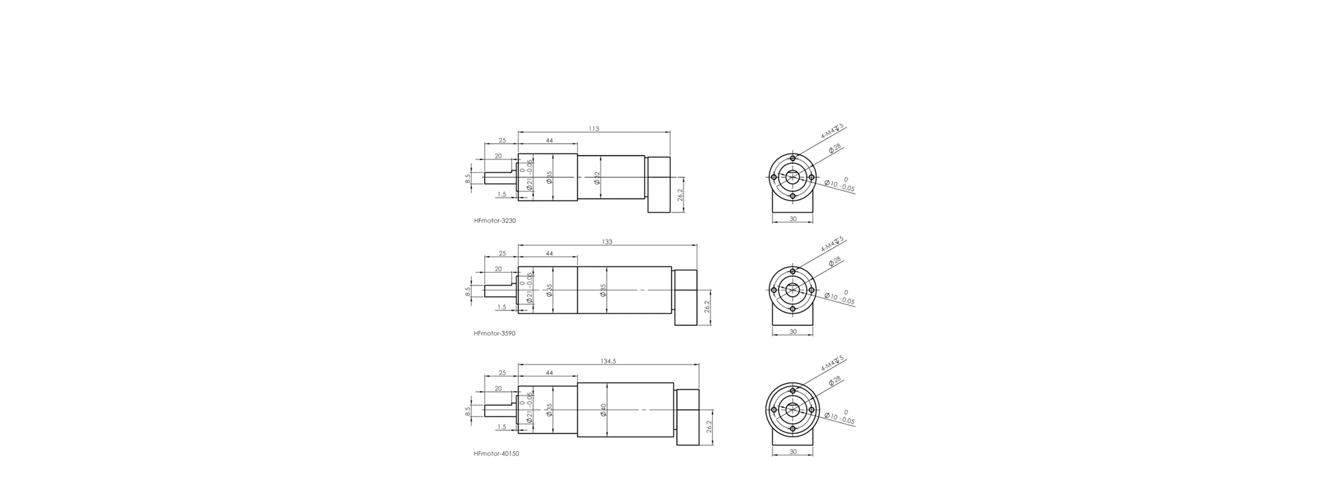 產(chǎn)品外形尺寸